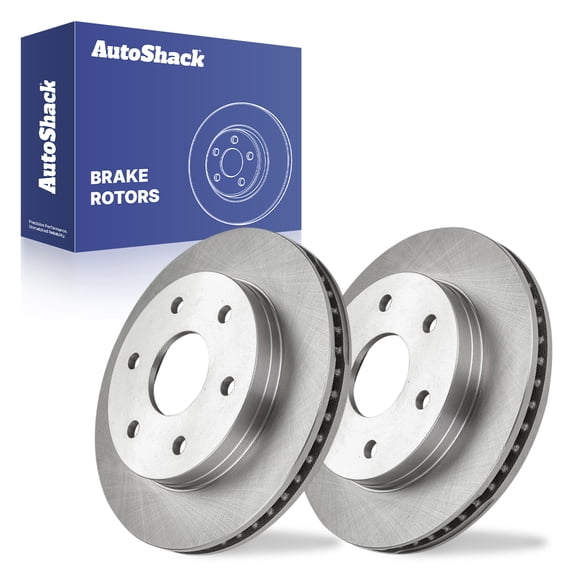 AutoShack Front Brake Rotors for Chevrolet & GMC, Silverado 1500 1999-2006 Sierra 1500 1999-2006 Tahoe 2000-2006 Yukon 2000-2006, 4WD RWD AWD V6 4.3L V8 4.8L 5.3L 5.7L 6.0L - 11.99" (304.6 mm), 6-Lug
