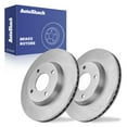 thumbnail image 1 of AutoShack 11.02" (279.8 mm) Front Vented Brake Rotors | Replacement for 2007-2012 Nissan Sentra 2007-2012 Nissan Versa | 2-PC Set, 1 of 5