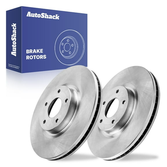 AutoShack 12.59" (319.8 mm) Front Vented Brake Rotors | Replacement for 2009-2014 Nissan Maxima 2016-2023 Nissan Maxima | 2-PC Set