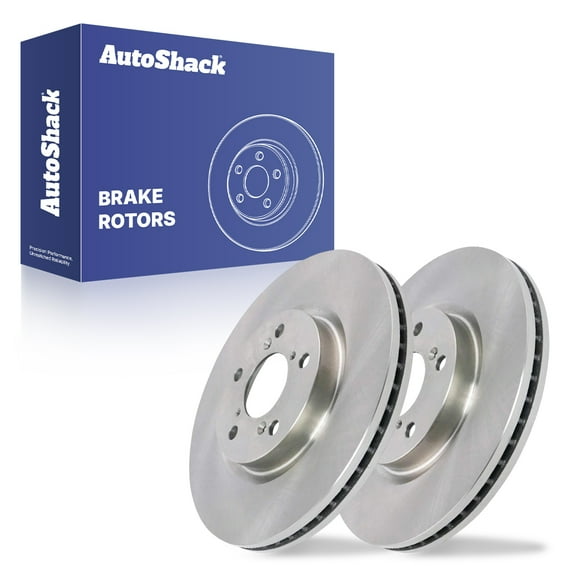 AutoShack Front Brake Rotors for Honda & Acura, Odyssey 2011-2023 Pilot 2016-2022 Ridgeline 2017-2023 MDX 2017-2020 Passport 2019-2023 TL 2009-2014, AWD FWD V6 3.5L 3.7L - 12.59" (319.8 mm), 5-Lug