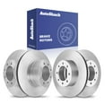 thumbnail image 1 of AutoShack Front Vented & Rear Vented Brake Rotors 4-PC Set Replacement for 2006-2008 Dodge Ram 1500 2003-2008 Dodge Ram 2500, 1 of 5