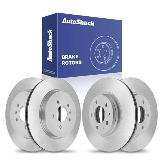 AutoShack Front Vented & Rear Vented Brake Rotors 4-PC Set Replacement for 2003-2007 Cadillac CTS 2005-2008 Cadillac STS