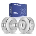 thumbnail image 1 of AutoShack Front & Rear Brake Rotors for Chevrolet, GMC, Buick & Isuzu, Trailblazer 2006-2009 Envoy 2006-2009 Rainier 2006-2007 Ascender 2006-2008 SSR 2006, AWD RWD 4WD L6 4.2L V8 5.3L 6.0L, 1 of 5