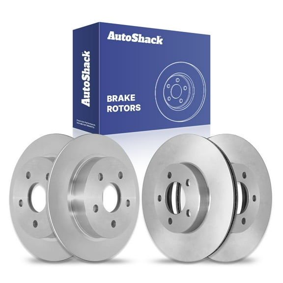 AutoShack Front & Rear Brake Rotors | Replacement For Buick Century Riviera 1997-2004 Regal 1997-2003 Pontiac Grand Prix 1998-2002 Oldsmobile Intrigue 2002-2004 Chevrolet Venture FWD | 4-PC Set