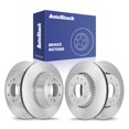 thumbnail image 2 of AM Autoparts Front Brake Rotor Pair For Chevy Trailblazer EXT, GMC Envoy XL, Saab 9-7x – 12.80" Vented 2 of 5