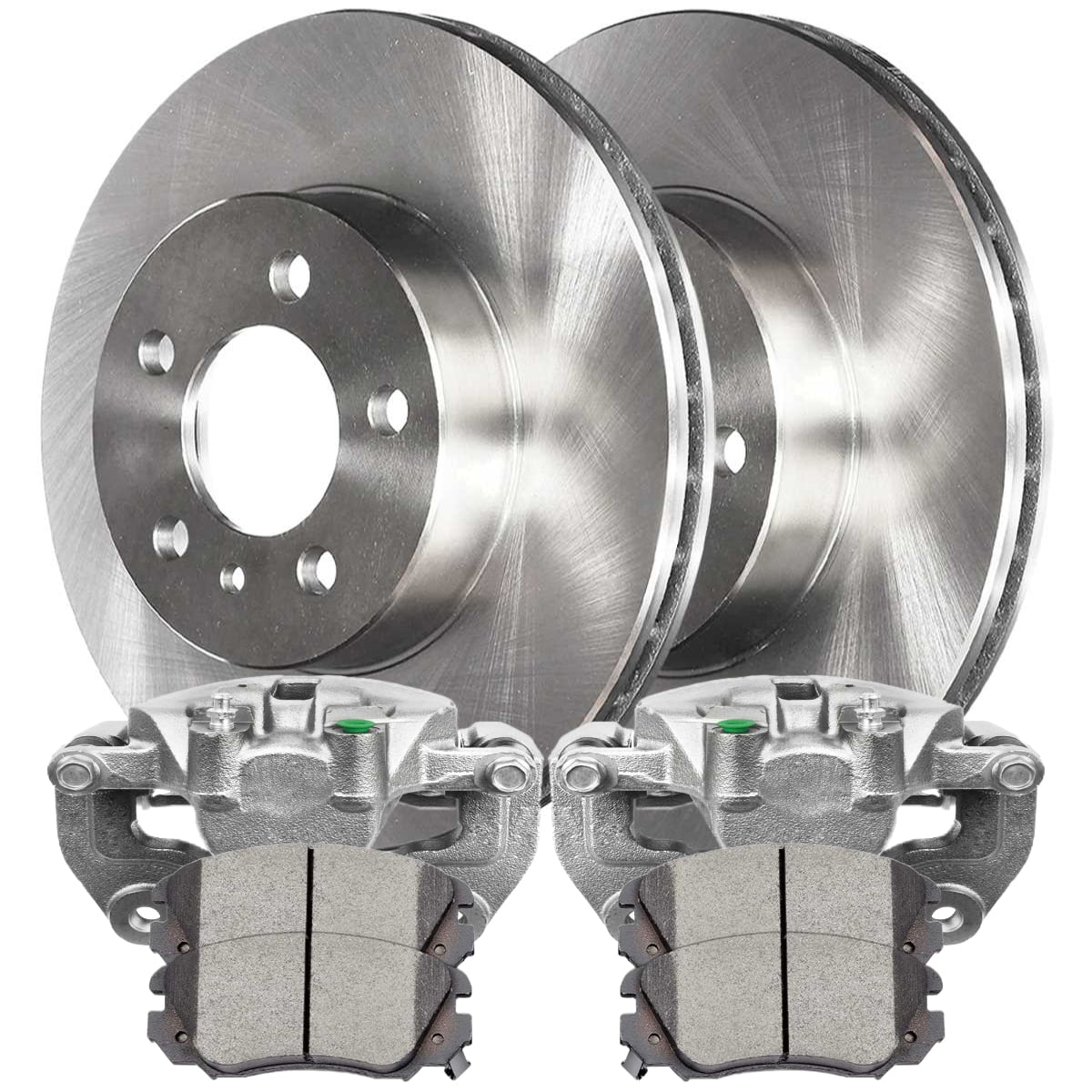 Autoshack Front Brake Pad and Rotor Kit Replacement for Chevrolet ...