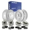 thumbnail image 1 of AutoShack Front Vented & Rear Solid Brake Rotors + Ceramic Pads + Calipers 16-PC Brake Kit Replacement for 2012-2013 Dodge Challenger, 1 of 4
