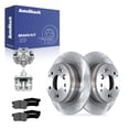 thumbnail image 1 of AutoShack Rear Brake Rotors, Premium Pads & Calipers for Honda & Acura, Element 2003-2011 TL 2004-2008, FWD 4WD L4 2.4L V6 3.2L 3.5L - 11.1" (282 mm), 5-Lug, 1 of 5