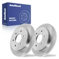 thumbnail image 1 of AutoShack Rear Solid Brake Rotors 2-PC Set Replacement for 2004-2015 Nissan TITAN 2005-2015 Nissan Armada 2004-2010 INFINITI QX56 12.58" (319.5 mm), 1 of 5