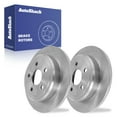 thumbnail image 1 of AutoShack Rear Solid Brake Rotors 2-PC Set Replacement for 2005-2010 Jeep Grand Cherokee 2006-2010 Jeep Commander 12.6" (320 mm), 1 of 5
