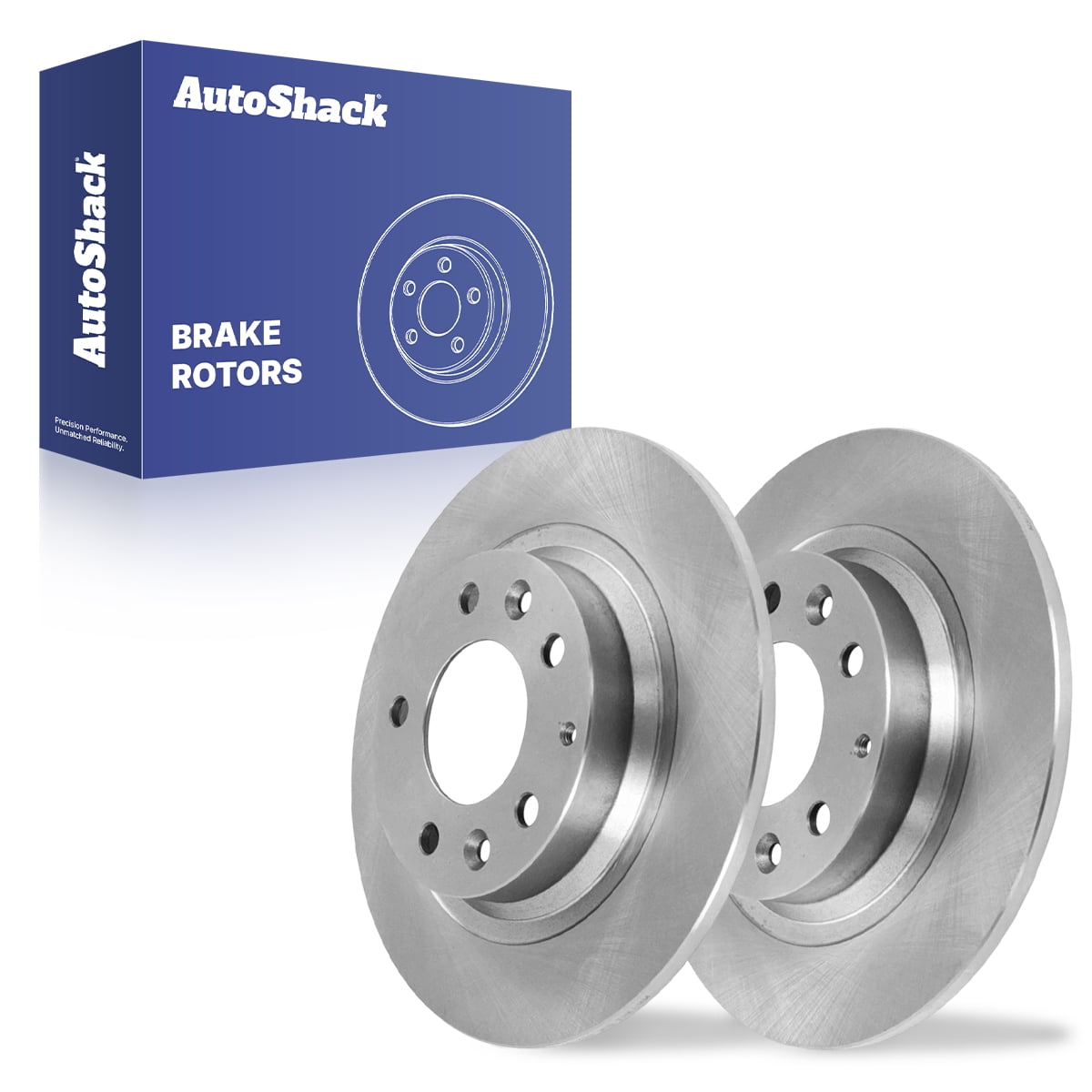 AutoShack Rear Brake Rotors for Ford, Mazda & Lincoln, Fusion 2006-2012 6 2003-2013 MKZ 2007-2012 MX-5 Miata 2006-2015, AWD FWD RWD L4 2.0L 2.3L 2.5L V6 3.0L 3.5L 3.7L - 11.01" (279.6 mm), 5-Lug