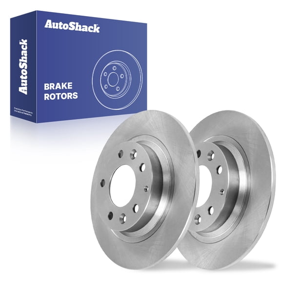 AutoShack Rear Brake Rotors for Ford, Mazda & Lincoln, Fusion 2006-2012 6 2003-2013 MKZ 2007-2012 MX-5 Miata 2006-2015, AWD FWD RWD L4 2.0L 2.3L 2.5L V6 3.0L 3.5L 3.7L - 11.01" (279.6 mm), 5-Lug