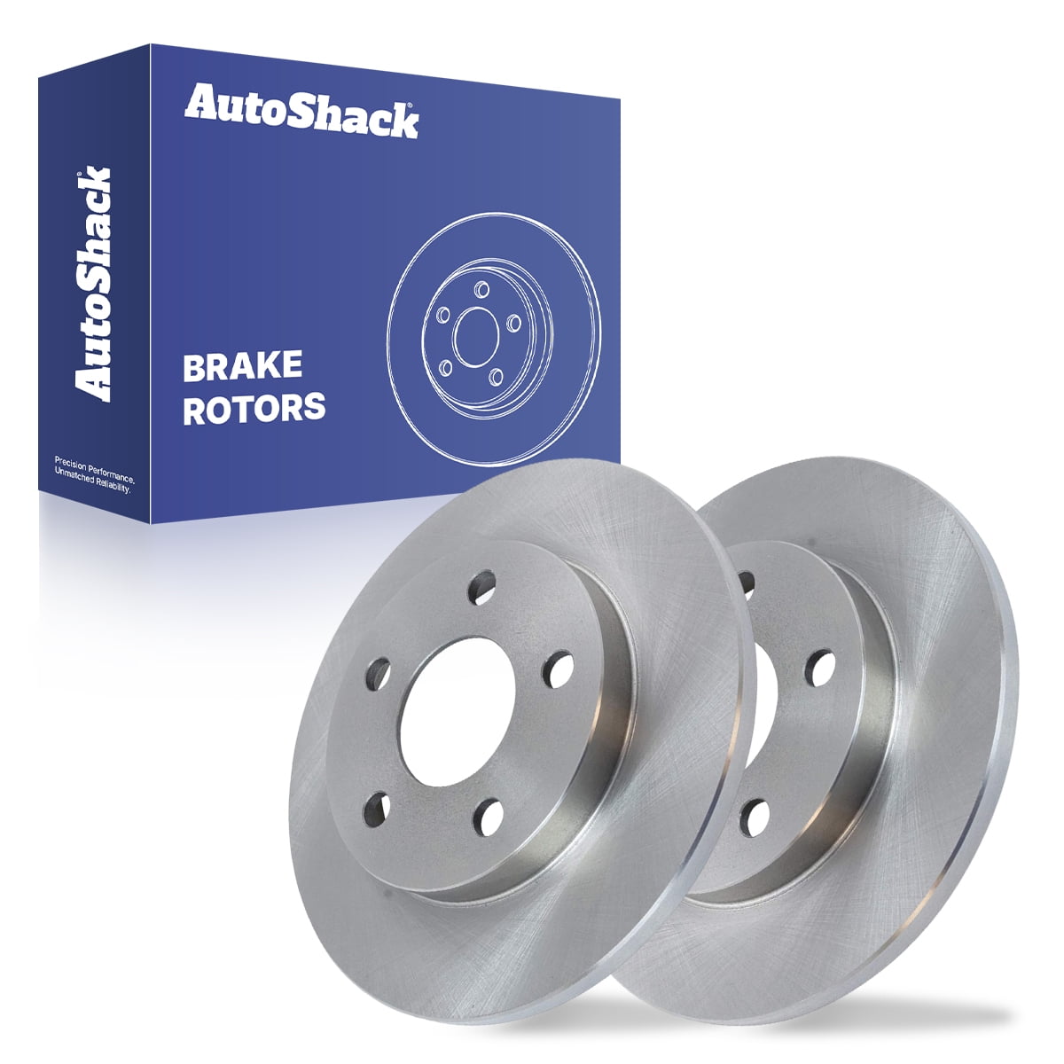 AutoShack Rear Brake Rotors for Chevrolet, Buick & Pontiac, Impala 2010-2013 LaCrosse 2005-2009 Grand Prix 2004-2008 Impala Limited 2014-2016, FWD V6 3.5L 3.6L 3.8L 3.9L - 10.63" (269.9 mm), 5-Lug