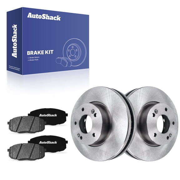 AutoShack Front Brake Rotors & Ceramic Pads for Hyundai, Elantra 2009-2012, FWD L4 2.0L - 11.02" (280 mm), 5-Lug