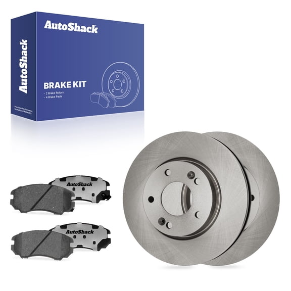AutoShack Front Brake Rotors & Ceramic Pads for Kia, Soul 2010-2011, FWD L4 1.6L 2.0L - 11.02" (280 mm), 5-Lug