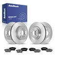 thumbnail image 1 of AutoShack Front & Rear Brake Rotors & Ceramic Pads for Mazda, CX-9 2007-2015, AWD FWD V6 3.5L 3.7L, 1 of 5