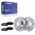 thumbnail image 1 of AutoShack Rear Vented Brake Rotors + Premium Ceramic Pads 6-PC Brake Kit Replacement for 2011-2014 Ford Mustang 11.81" (300 mm), 1 of 4