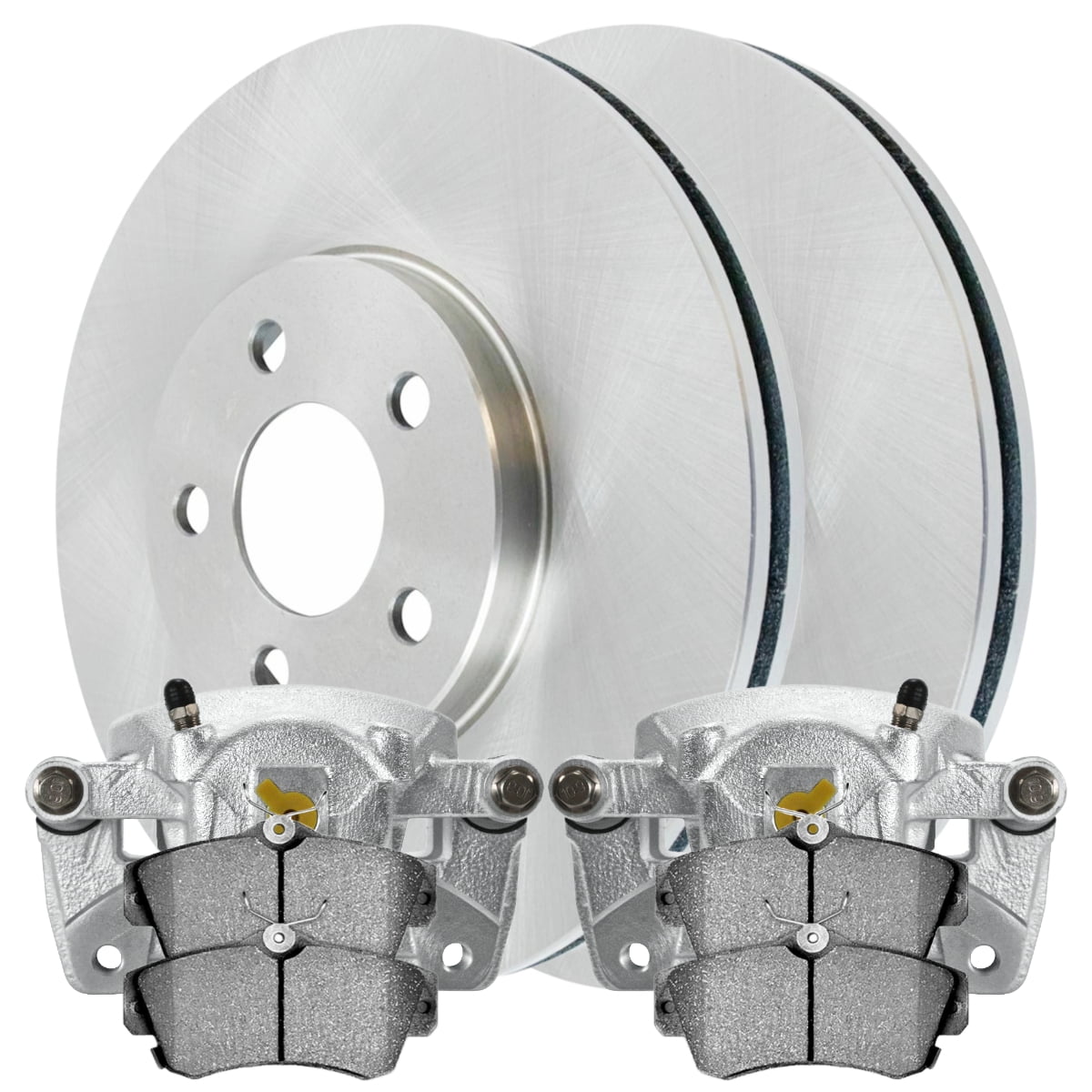 Autoshack Front Brake Pad and Rotor Kit Replacement for 2001-2009
