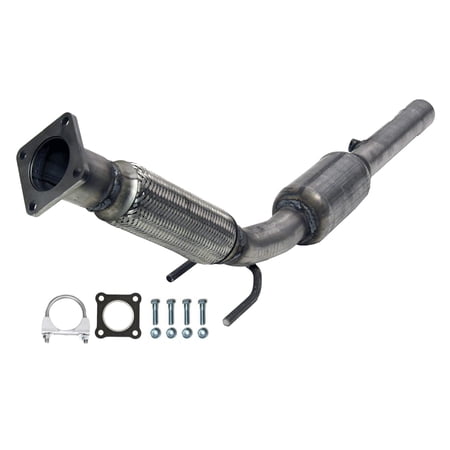 AutoShack Catalytic Converter with 1 O2 Port Direct Fit Replacement for 2005-2011 2012 2013 2014 VW Jetta 2006-2009 Rabbit 2010-2014 Golf 2012-2014 Passat Beetle 2.5L FWD (EPA Compliant) EMCC64753