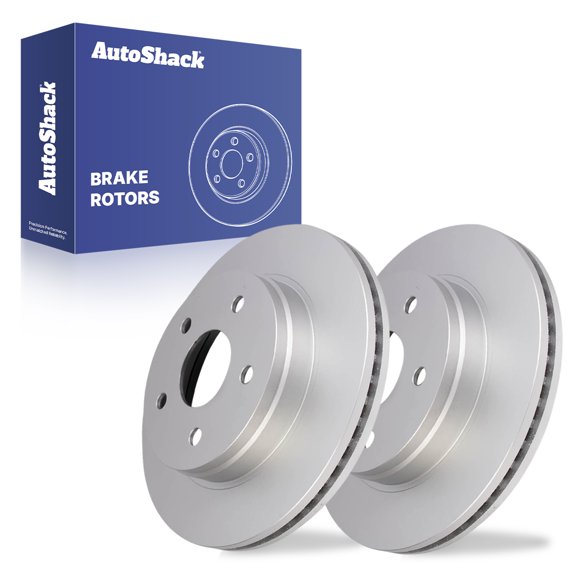AutoShack 13.22" (335.8 mm) Front Vented Brake Rotors Coated | Replacement for 2011-2018 Ram 1500 2002-2010 Dodge Ram 1500 2004-2009 Dodge Durango 2007-2009 Chrysler Aspen | 2-PC Set | ArmorStop