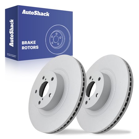 AutoShack Front Brake Rotors for Subaru, Forester 2009-2018 Outback 2005-2014 Impreza 2008-2014 Legacy 2006-2014, AWD H4 2.0L 2.5L H6 3.0L - Coated - ArmorStop - 11.55" (293.3 mm), 5-Lug