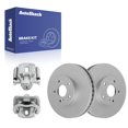 thumbnail image 1 of AutoShack Front Vented Coated Brake Rotors + Calipers 4-PC Brake Kit Replacement for 2003-2012 Honda Accord 1999-2008 Acura TL 2004-2008 Acura TSX ArmorStop 11.81" (300 mm), 1 of 5