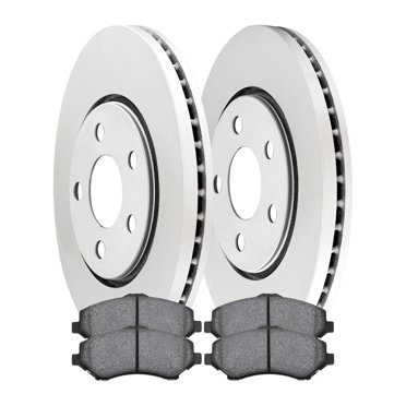 AutoShack Coated Brake Rotors Front And Rear Brake Rotor Set 4 Replacement Vw Routan Ram C V 2008 2016 Dodge Grand Caravan 2009 2011 Journey Chrysler Town Country Aw
