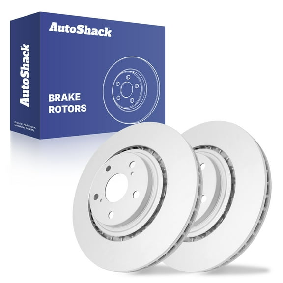 AutoShack 12.91" (328 mm) Front Vented Brake Rotors Coated | Replacement for 2008-2019 Toyota Highlander 2011-2020 Toyota Sienna 2010-2015 Lexus RX350 2018-2021 Lexus NX300 | 2-PC Set | ArmorStop