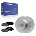 thumbnail image 1 of AutoShack Front Brake Rotors & Premium Pads for Honda, Civic 2015, FWD L4 1.8L - Coated - ArmorStop - 10.3" (261.7 mm), 5-Lug, 1 of 5