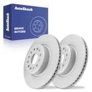 AutoShack Front Brake Rotors for Ram, 1500 2019-2021, 2023-2025, 4WD RWD AWD L6 3.0L V6 3.0L 3.6L V8 5.7L 6.2L - Coated - ArmorStop - 14.88" 378 mm, 6-Lug
