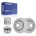 thumbnail image 1 of AutoShack Front Vented Coated Brake Rotors + Calipers 4-PC Brake Kit Replacement for 2015-2017 Honda Odyssey ArmorStop 12.6" (320 mm), 1 of 5