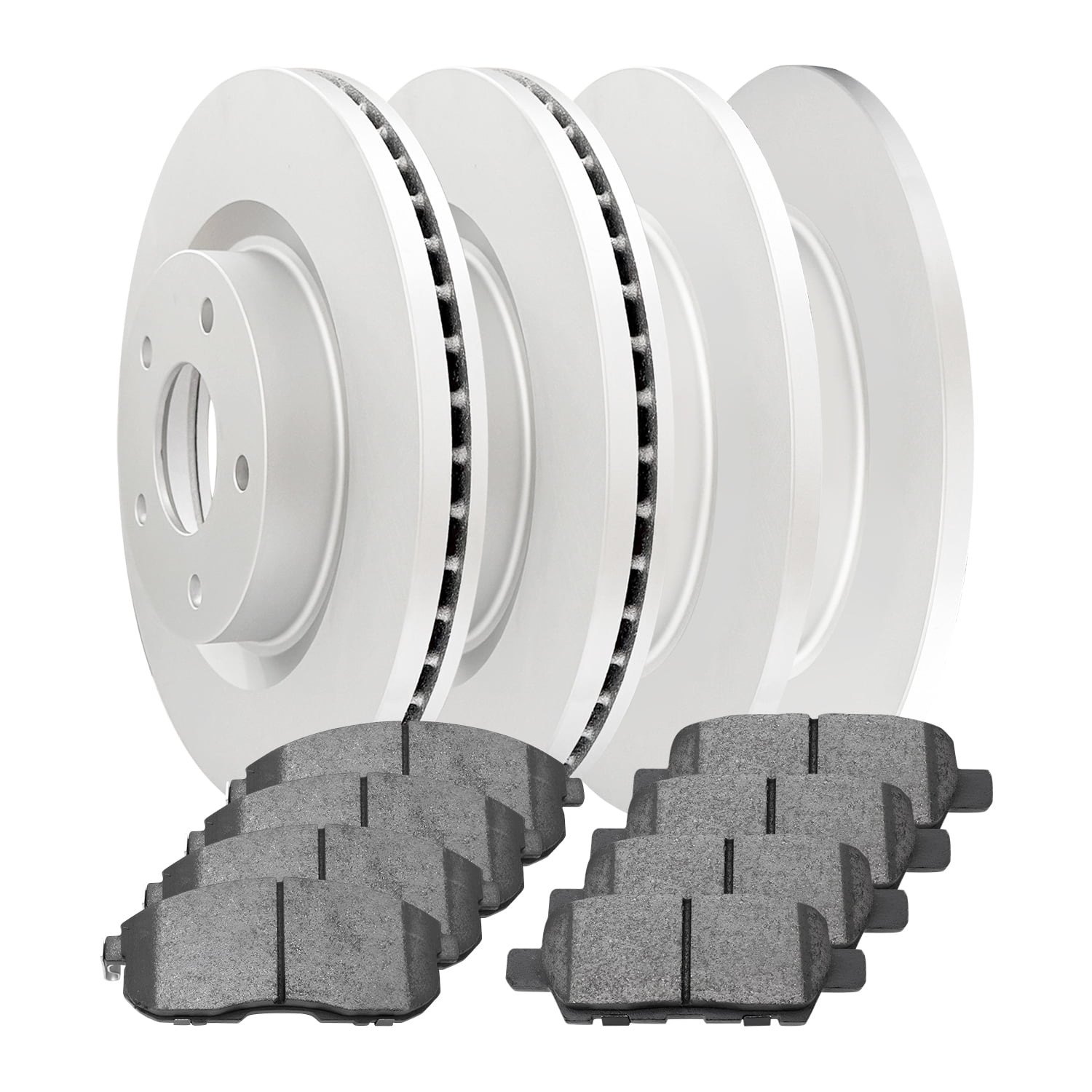 Front + Rear Disc Ceramic Brake Pads For 2009 - 2014 2016 - 2022 Nissan Maxima - Foto 6