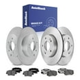 thumbnail image 1 of AutoShack Front & Rear Brake Rotors & Ceramic Pads for Kia, Soul 2010-2011, FWD L4 1.6L 2.0L - Coated - ArmorStop, 1 of 4