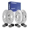 thumbnail image 1 of AutoShack Front & Rear Brake Rotors & Ceramic Pads for Mazda, 3 2014-2016 3 Sport 2014, FWD L4 2.5L - Coated - ArmorStop, 1 of 5