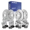 thumbnail image 1 of AutoShack Front & Rear Brake Rotors, Ceramic Pads & Calipers for Hyundai, Veloster 2016, FWD L4 1.6L - Coated - ArmorStop, 1 of 4