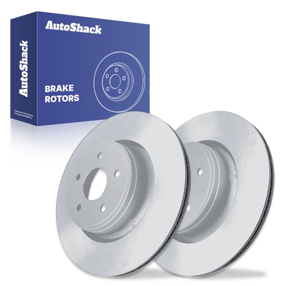 AutoShack 13.86" (352 mm) Rear Vented Brake Rotors Coated | Replacement for 2011-2018 Ram 1500 2002-2010 Dodge Ram 1500 2004-2009 Dodge Durango 2007-2009 Chrysler Aspen | 2-PC Set | ArmorStop