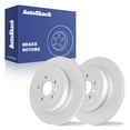 thumbnail image 1 of AutoShack Rear Solid Coated Brake Rotors 2-PC Set Replacement for 2011-2019 Ford Explorer 2011-2014 Ford Edge 2011-2015 Lincoln MKX 2009-2012 Lincoln MKS ArmorStop 12.99" (330 mm), 1 of 5