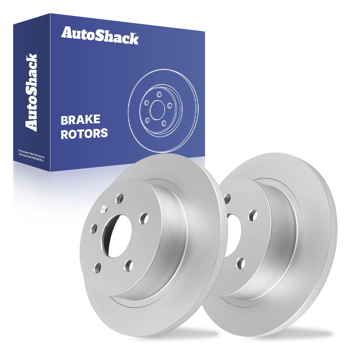 Brake Rotor And Ceramic Pad Rear Kit For Chevrolet Impala Buick