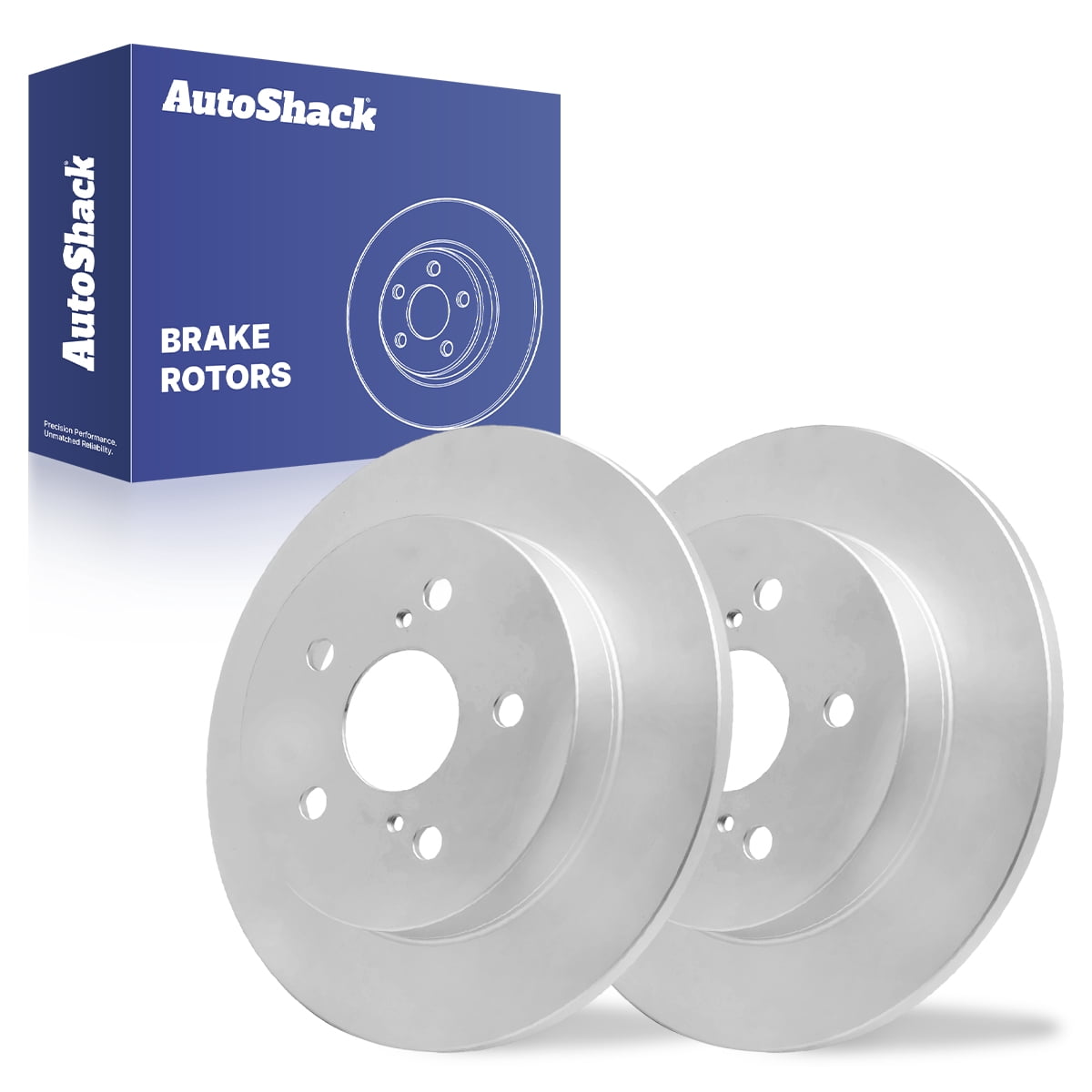 AutoShack Rear Brake Rotors for Toyota, RAV4 2019-2024 Camry 2018-2025 ...