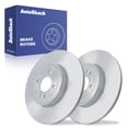thumbnail image 1 of AutoShack Rear Brake Rotors for Hyundai & Kia, Accent 2012-2022 Rio 2012-2023, FWD L4 1.6L - Coated - ArmorStop - 10.31" (262 mm), 4-Lug, 1 of 5