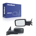 thumbnail image 1 of AutoShack Side View Mirror Power Heated Black | Replacement for 2013 Ram 1500 2013 Ram 2500 2013 Ram 3500 | Driver Side | 1-PC, 1 of 5