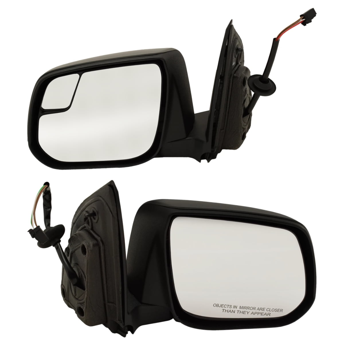 AutoShack Driver and Passenger Mirror Power Manual Folding Heated