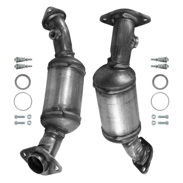 AutoShack Driver and Passenger Side Catalytic Converters Set of 2