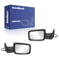thumbnail image 1 of AutoShack Side View Mirrors Power Black | Replacement for 2013-2018 Ram 2500 2014-2018 Ram 1500 2019 Ram 1500 Classic 4WD RWD  | Driver and Passenger Side | 2-PC, 1 of 5
