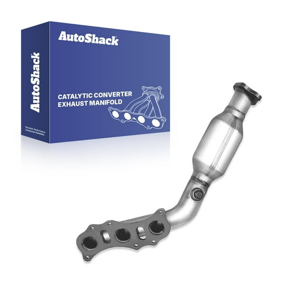 AutoShack Exhaust Manifold Catalytic Converter Kit | Replacement for 2005-2008 Toyota Tacoma 2003-2009 Toyota 4Runner | 2-PC
