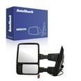 thumbnail image 1 of AutoShack Towing Mirror Manual Non-Heated Black | Replacement for 2008-2010 Ford F-250 Super Duty 2008-2010 Ford F-350 Super Duty | Driver Side | 1-PC, 1 of 4