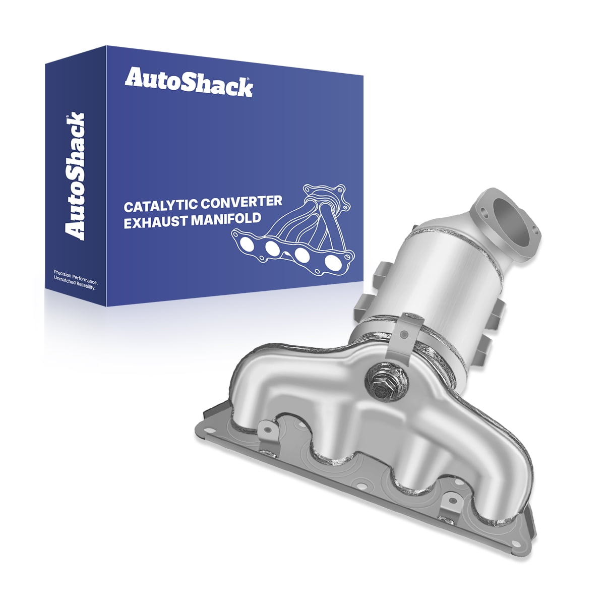 AutoShack Exhaust Manifold Catalytic Converter Kit | Replacement for 2011-2016 Hyundai Elantra 2014-2016 Kia Forte 2014-2016 Kia Forte5 2013 Hyundai Elantra GT | 2-PC