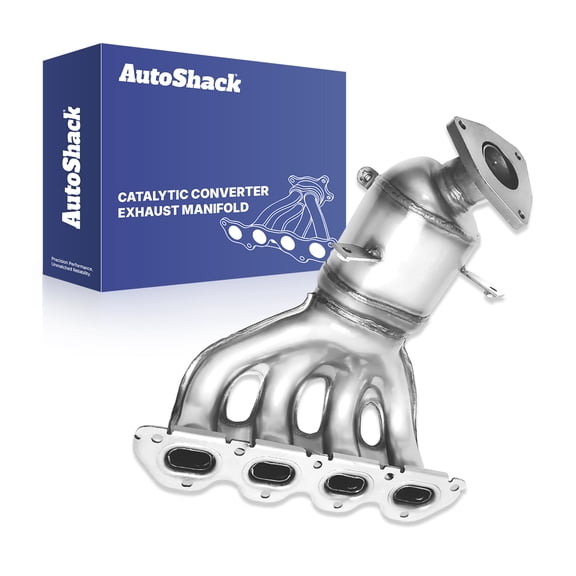 AutoShack Exhaust Manifold Catalytic Converter Kit | Replacement for 2009-2011 Chevrolet Aveo5 2009-2011 Chevrolet Aveo 2009-2010 Pontiac G3 | 2-PC
