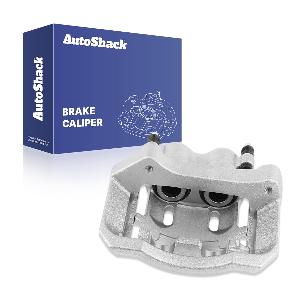 AutoShack Front Brake Caliper for Dodge, Ram 2500 2003-2008 Ram 1500 2006-2008, 4WD RWD L6 5.9L 6.7L V6 3.7L V8 4.7L 5.7L V10 8.0L, Right