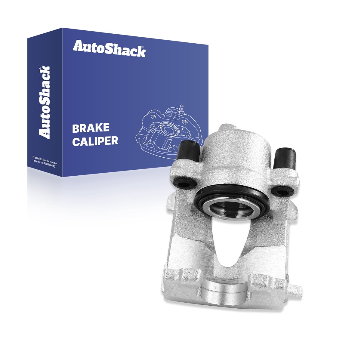 AutoShack Front Brake Caliper for Volkswagen, Jetta 1999-2005, 2011-2015 Beetle 1998-2010 Golf 1999-2006 Golf City 2007-2010 Jetta City 2007-2009, FWD L4 1.8L 1.9L 2.0L L5 2.5L V6 2.8L, Right